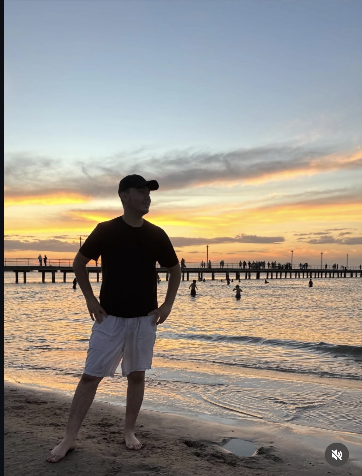 St Kilda sunset